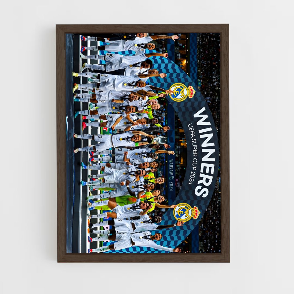 ap-uefa super cup-2 cadre Bois foncé