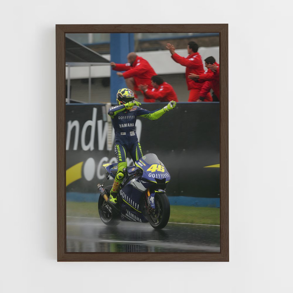 ap-valentino rossi-2 cadre Bois foncé