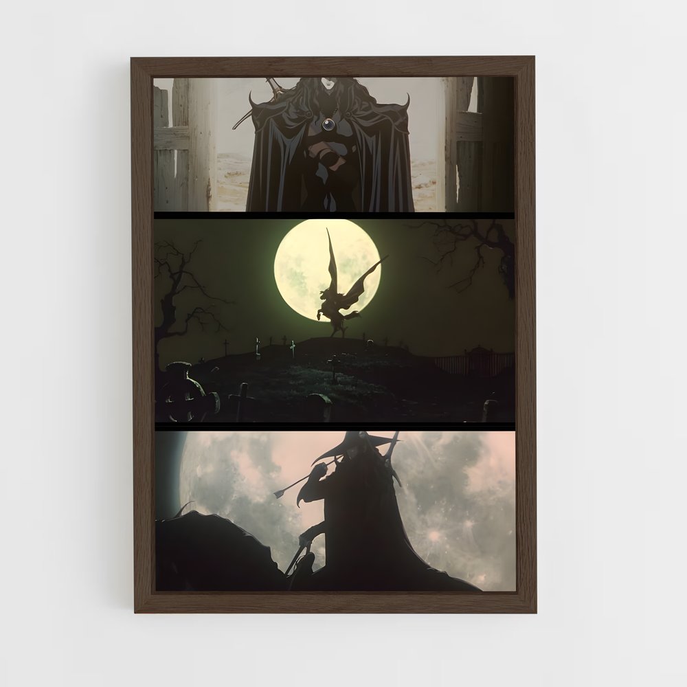 ap-vampire hunter d-2 cadre Bois foncé