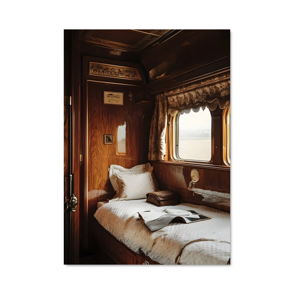 Poster Nuit en Wagon