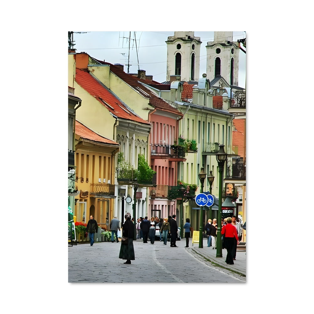 Poster Flânerie à Vilnius