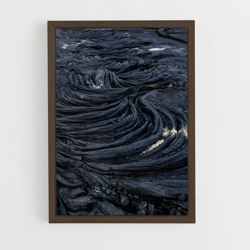ap-volcanic rock-1 cadre Bois foncé