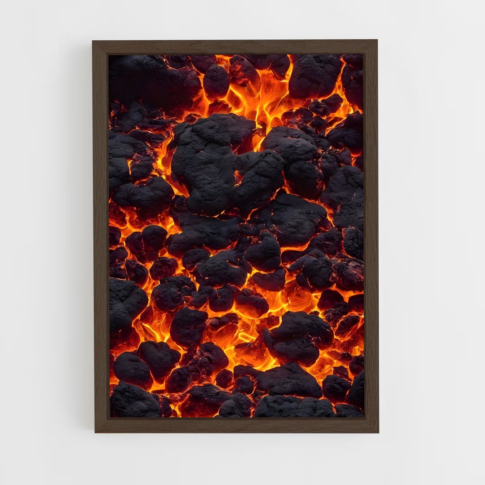 ap-volcanic rock-2 cadre Bois foncé