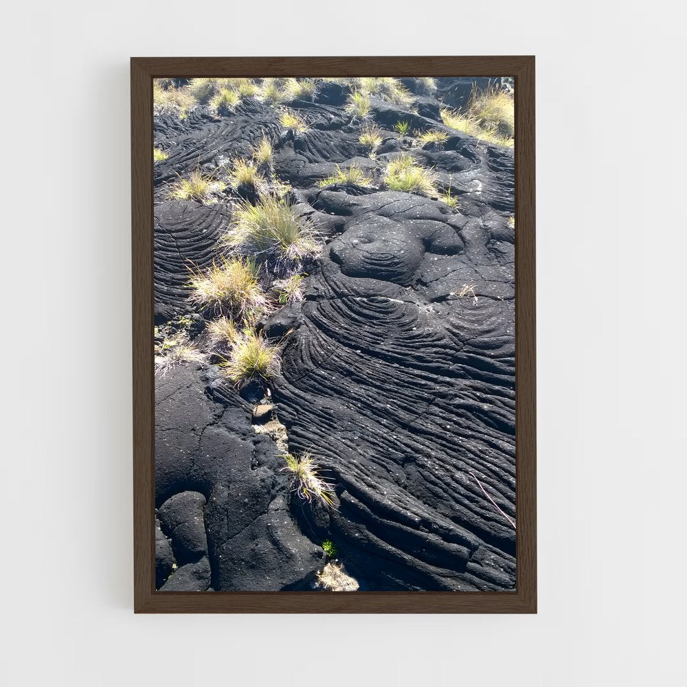 ap-volcanic rock-8 cadre Bois foncé