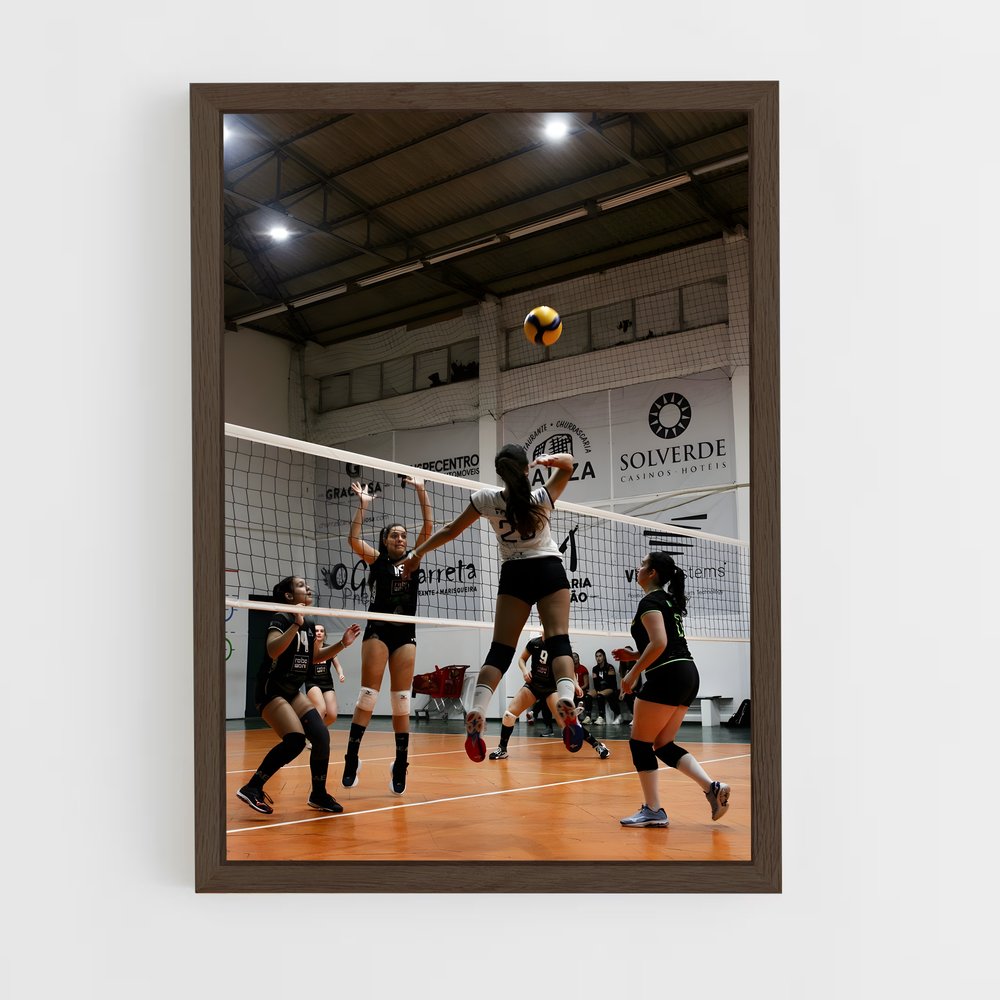 ap-volleyball-6 cadre Bois foncé