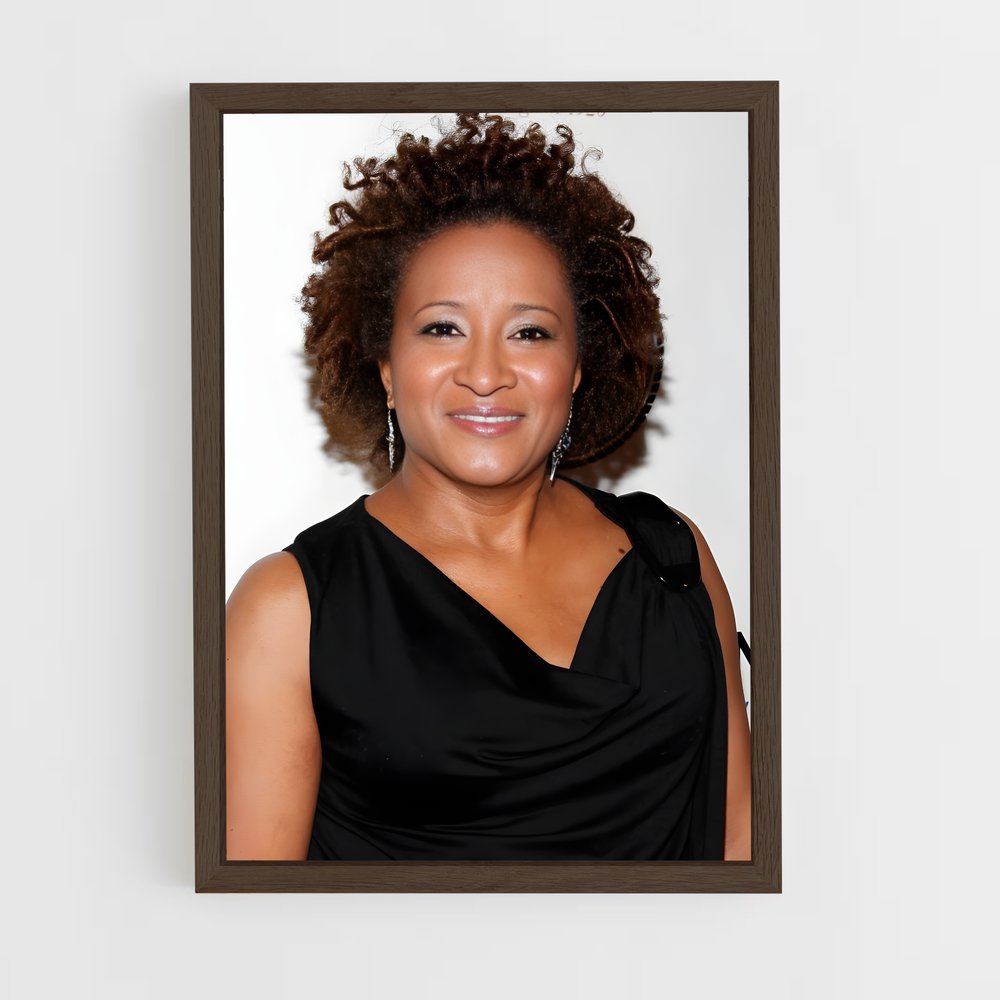 ap-wanda sykes-8 cadre Bois foncé