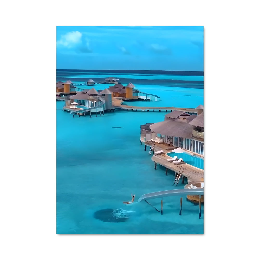 Poster Paradis Encadré