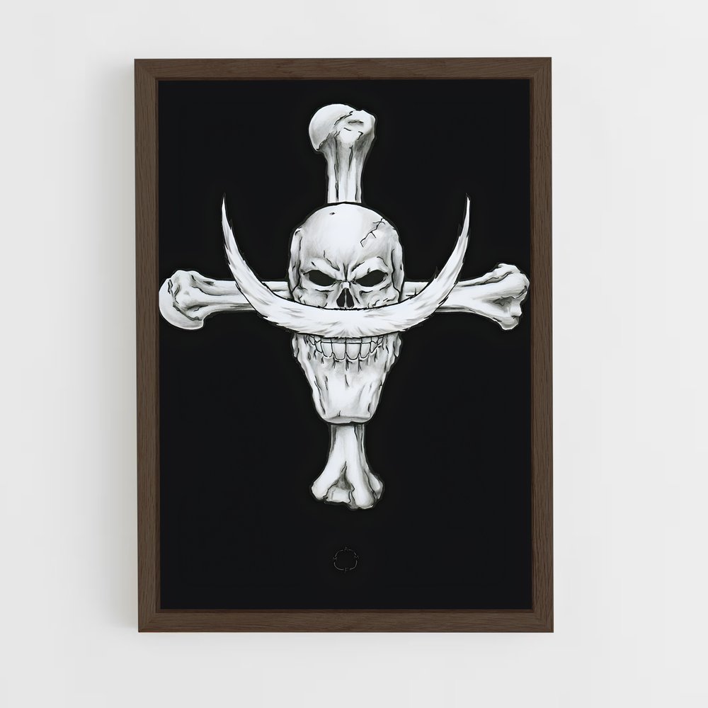 ap-whitebeard-4 cadre Bois foncé