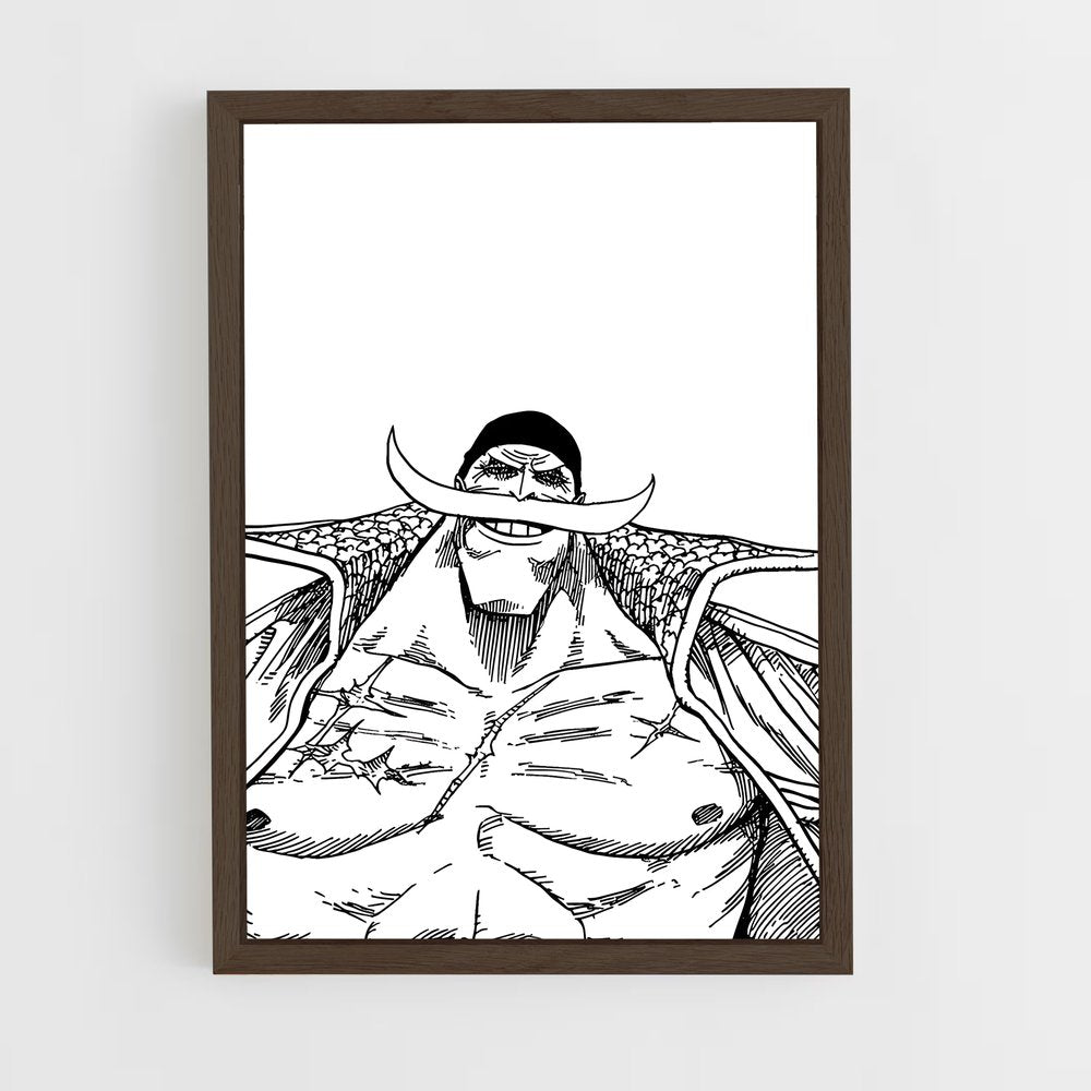 ap-whitebeard-6 cadre Bois foncé