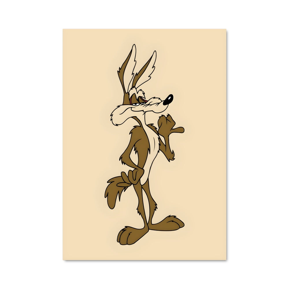 Poster Wile E. Coyote en Folie