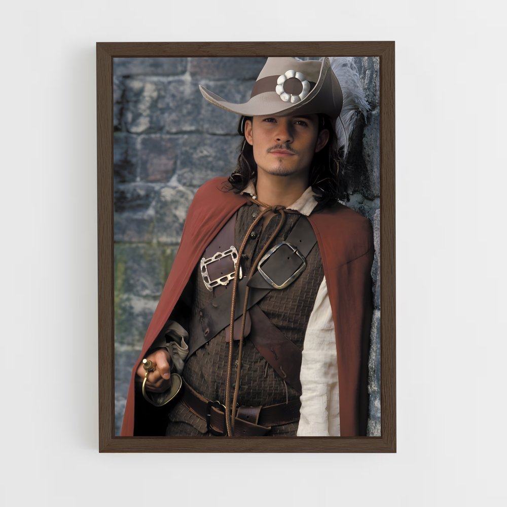 ap-will turner-4 cadre Bois foncé