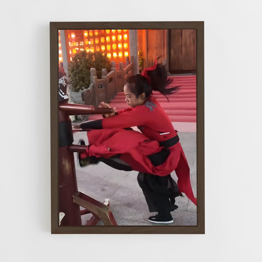 ap-wing chun-1 cadre Bois foncé