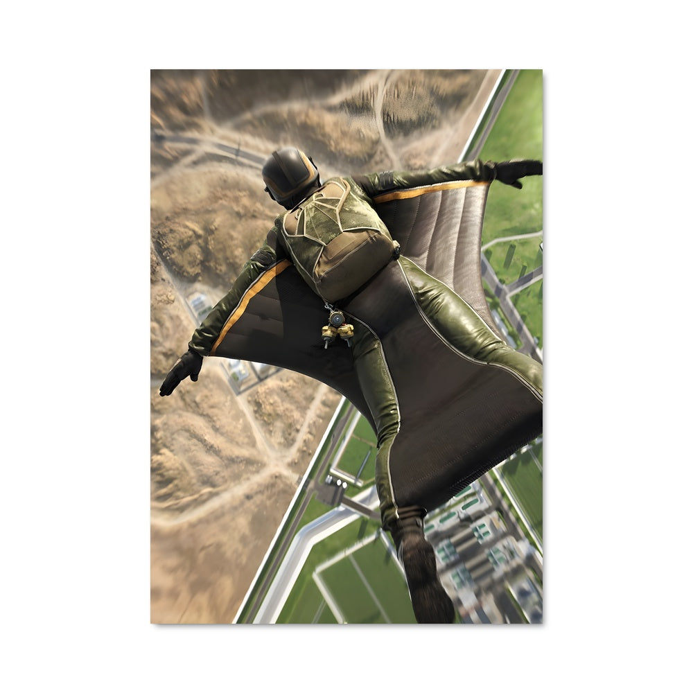 Poster Wingsuit flying 64218