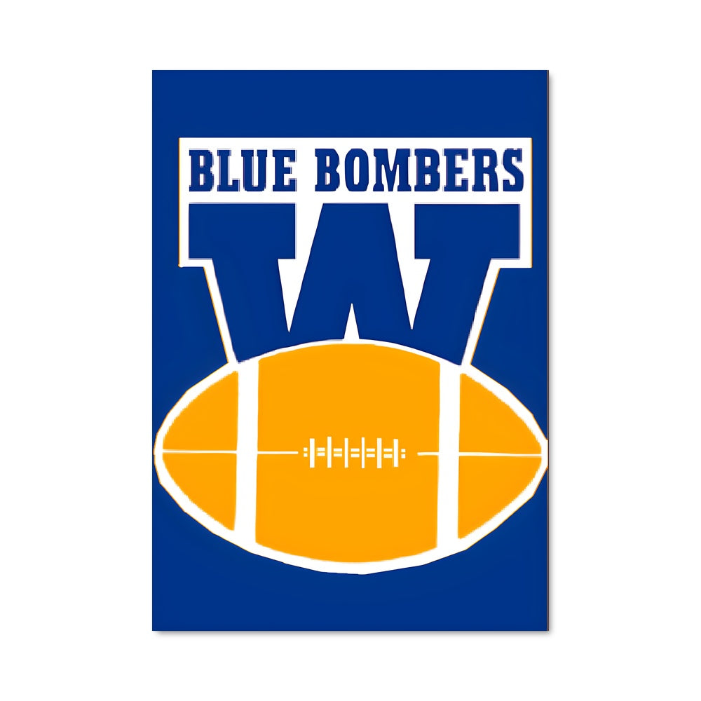 Poster Blue Bombers Pride