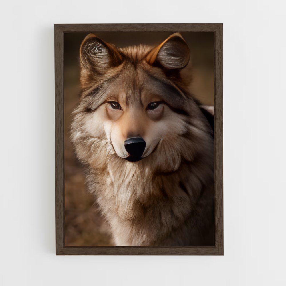 ap-wolf-4 cadre Bois foncé