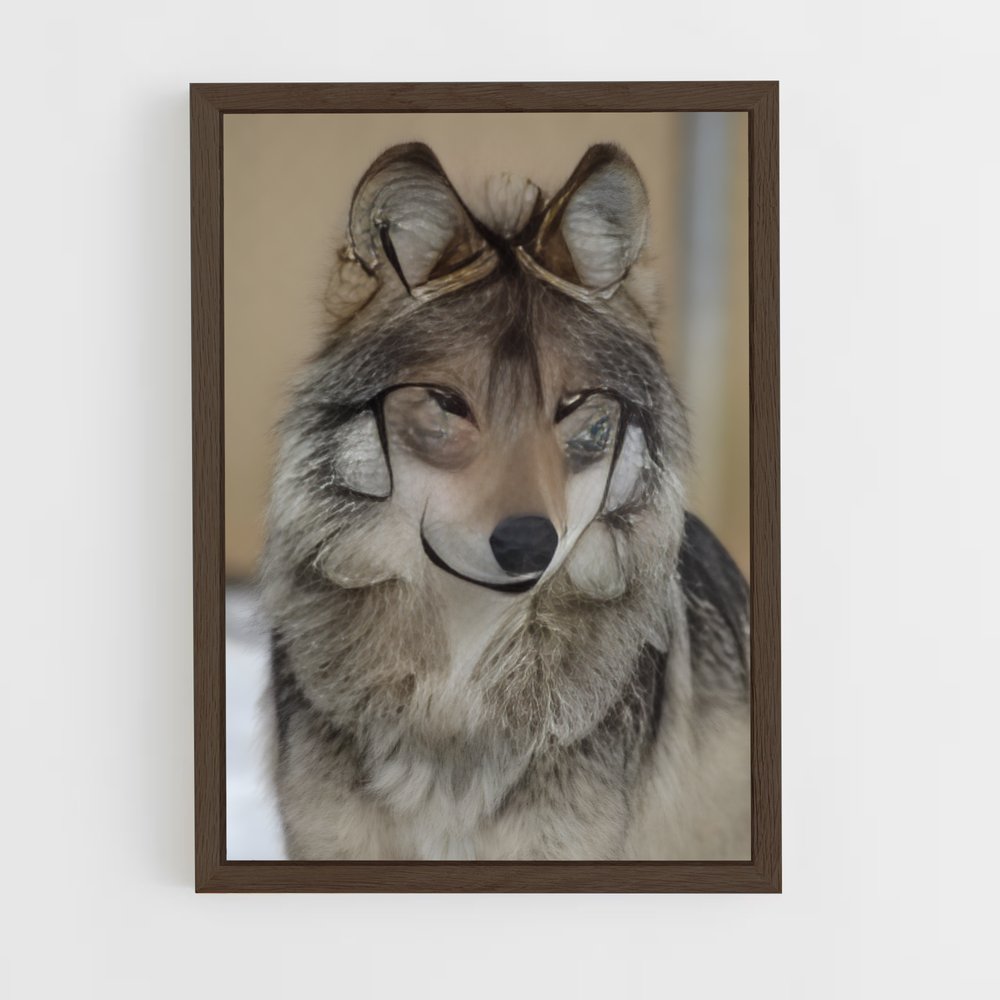 ap-wolf-9 cadre Bois foncé