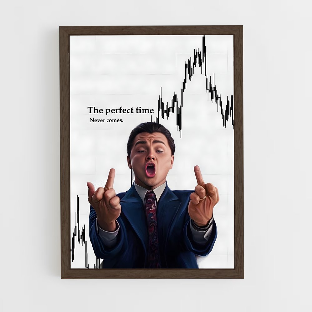 ap-wolf of wall street-3 cadre Bois foncé