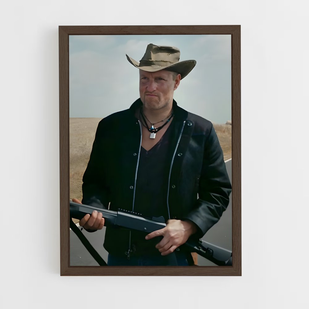 ap-woody harrelson-3 cadre Bois foncé