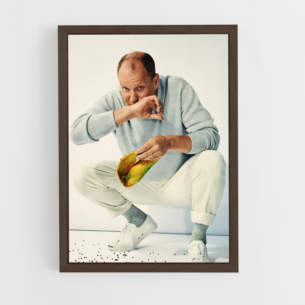 ap-woody harrelson-9 cadre Bois foncé