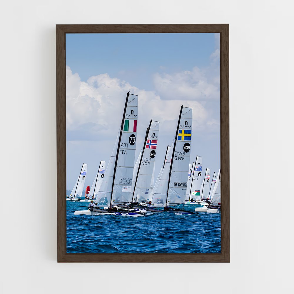 ap-world sailing championships-4 cadre Bois foncé
