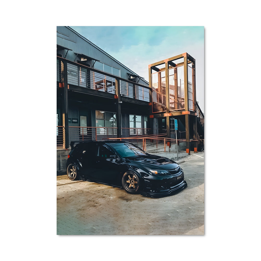 Poster Wrx sti hatchback 79657