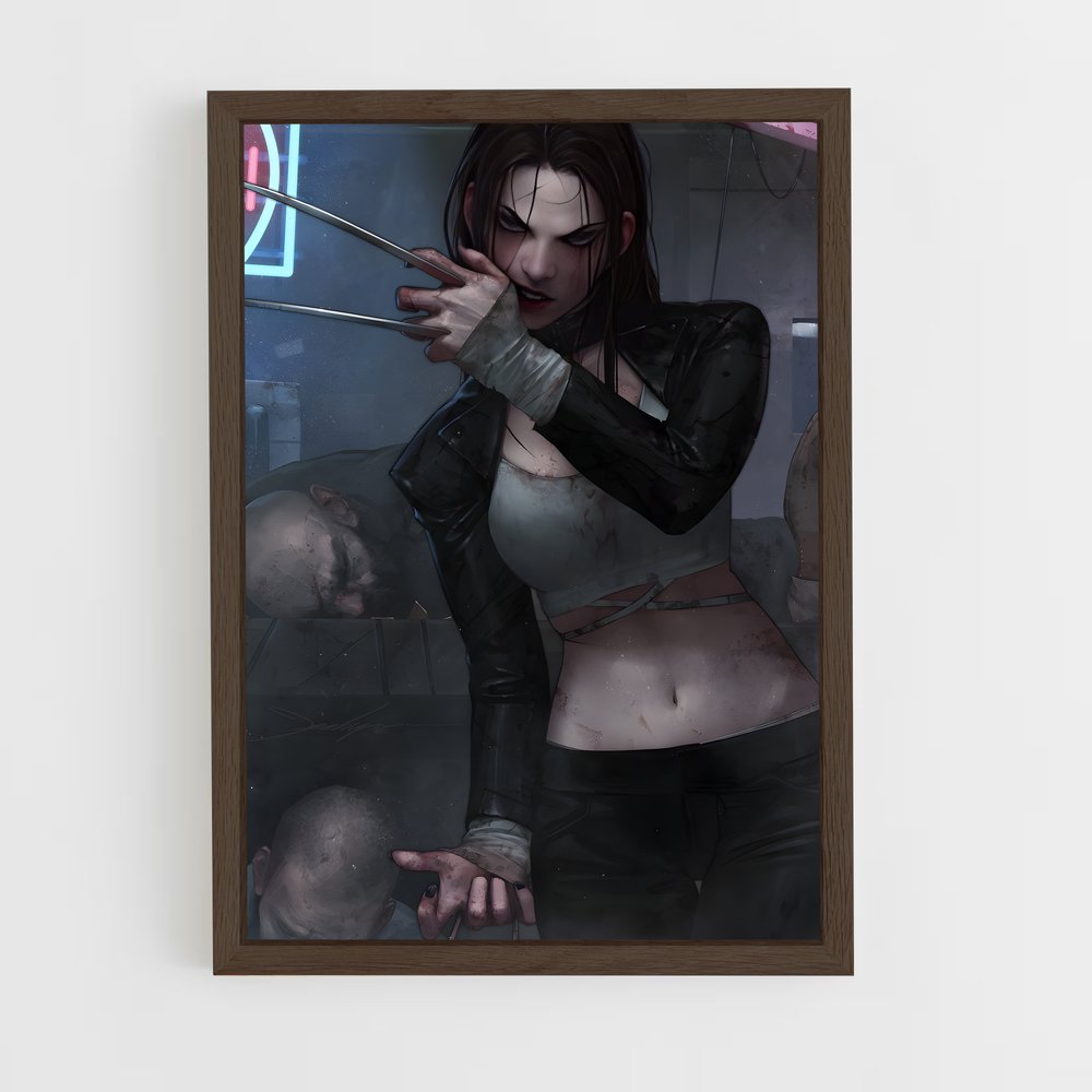 ap-x-23 wolverine-4 cadre Bois foncé
