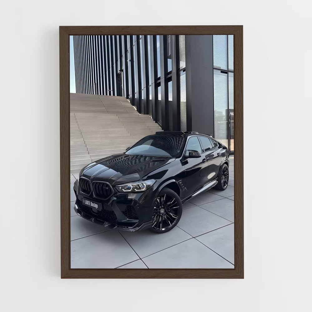 ap-x6m-2 cadre Bois foncé