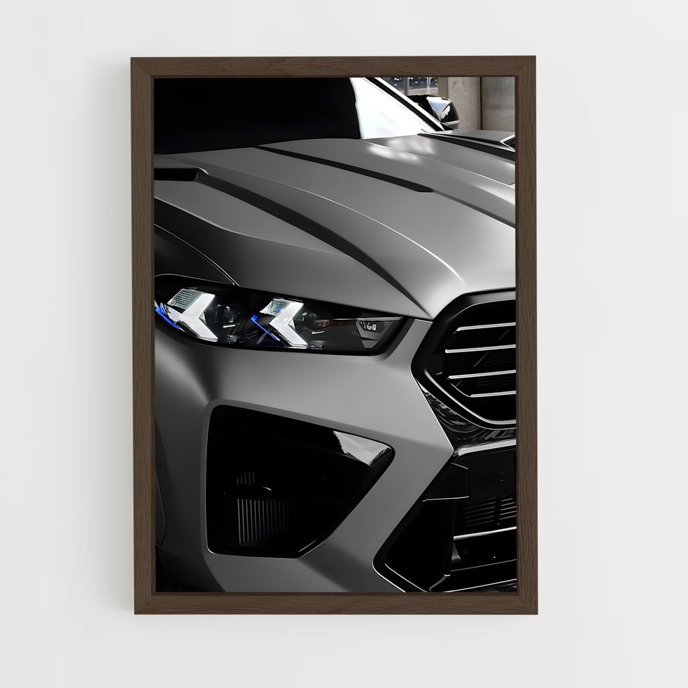 ap-x6m-3 cadre Bois foncé