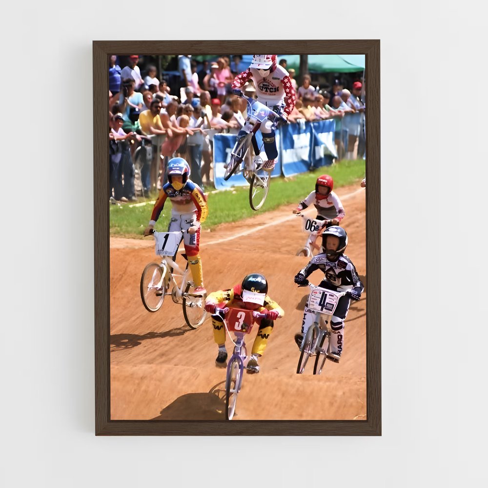 ap-x games bmx-4 cadre Bois foncé