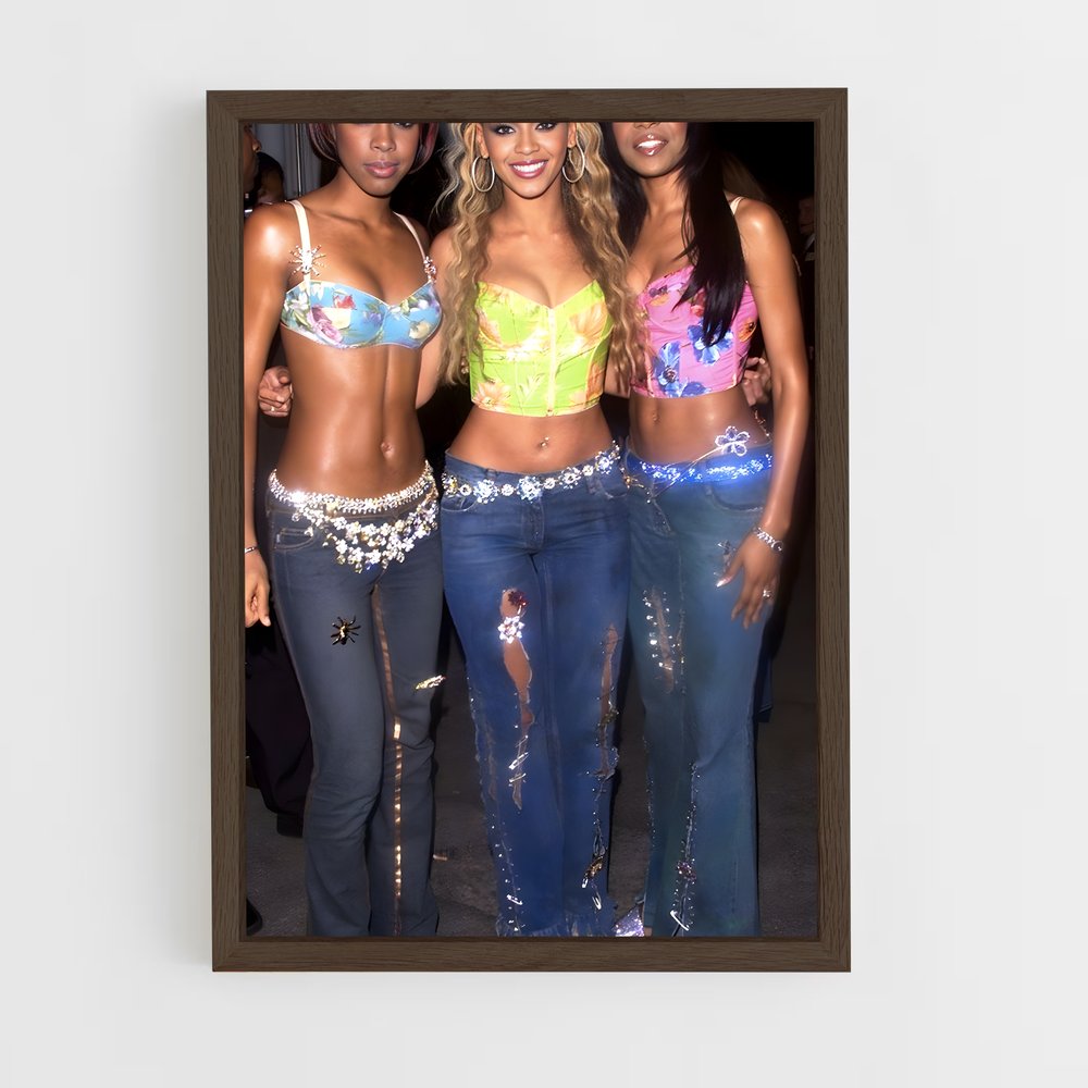 ap-y2k fashion-7 cadre Bois foncé