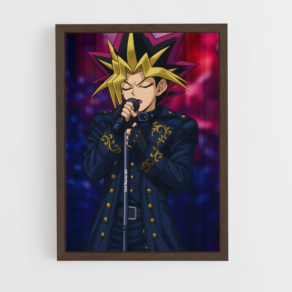 ap-yami yugi-2 cadre Bois foncé