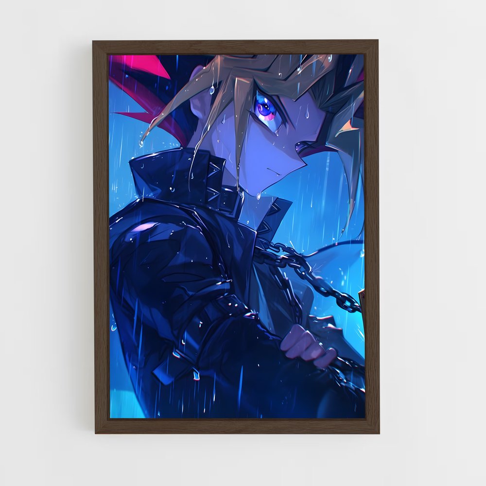 ap-yami yugi-4 cadre Bois foncé