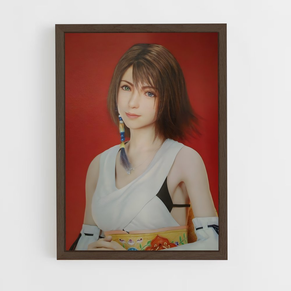 ap-yuna ff-8 cadre Bois foncé