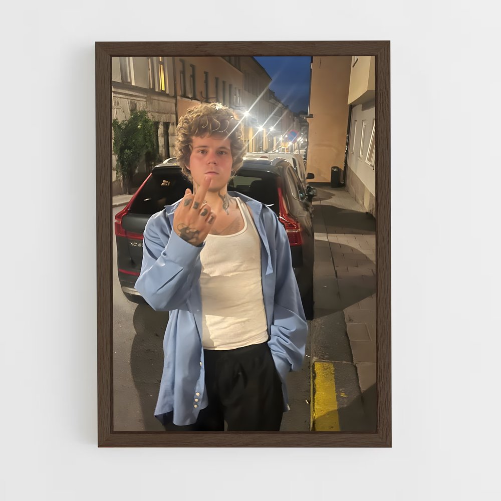 ap-yung lean-1 cadre Bois foncé