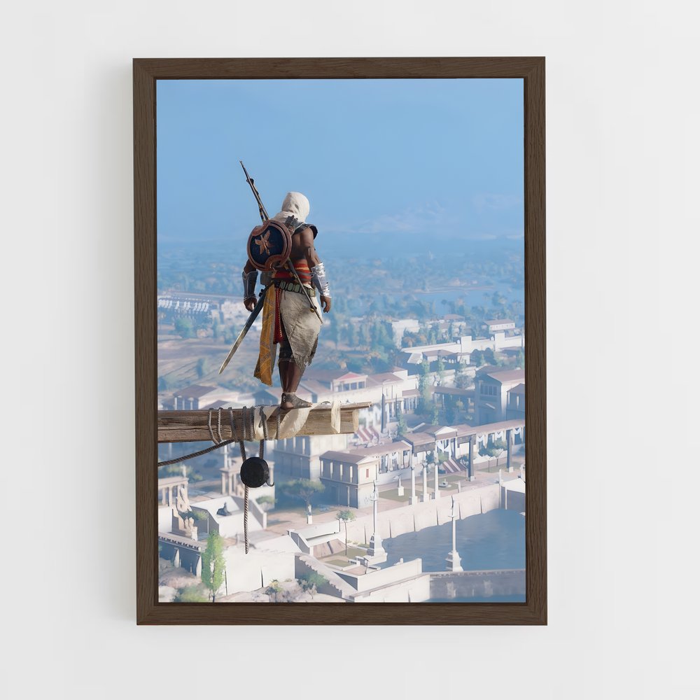 assassins-creed-13 cadre Bois foncé