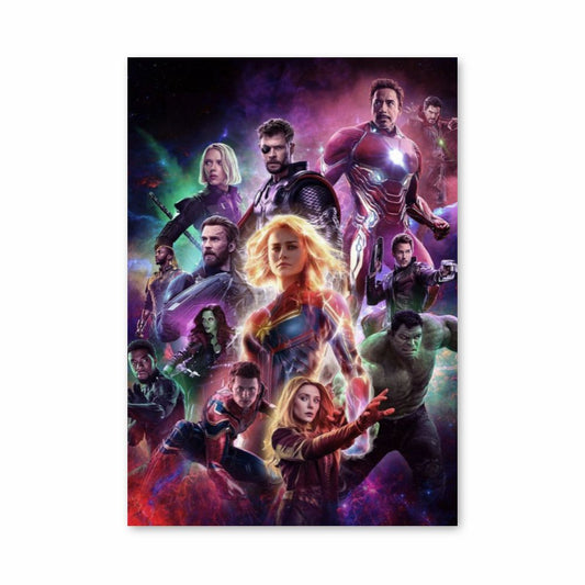 Poster Avengers Équipe