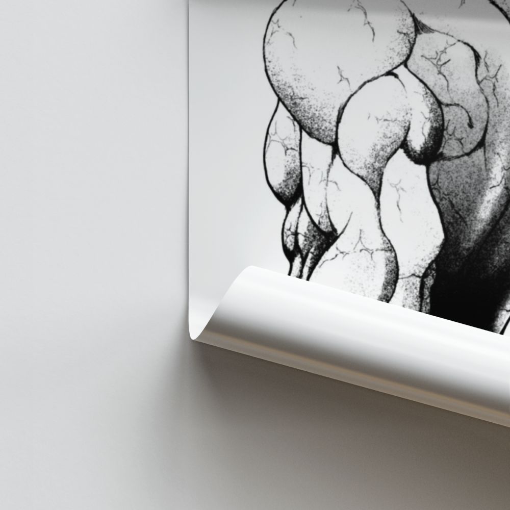 Poster Baki Muscle