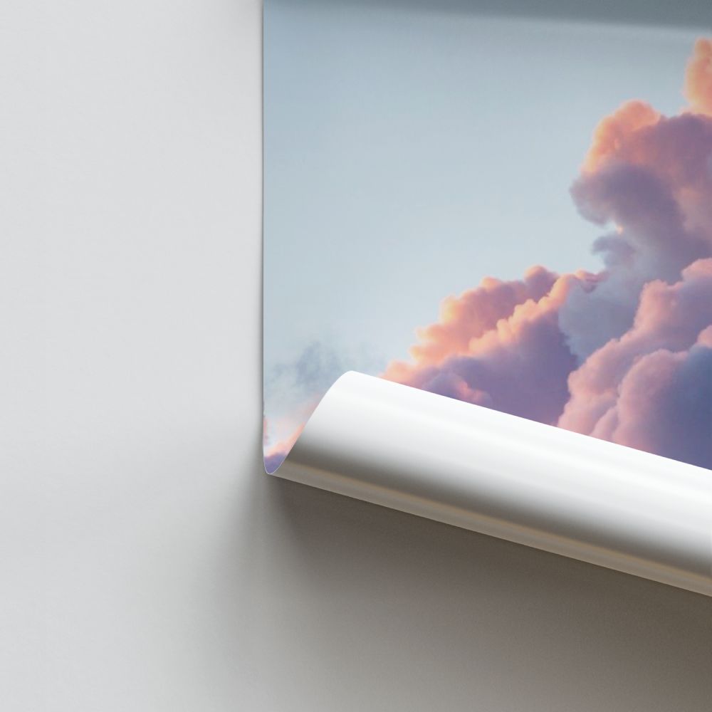 Poster Nuages Roses
