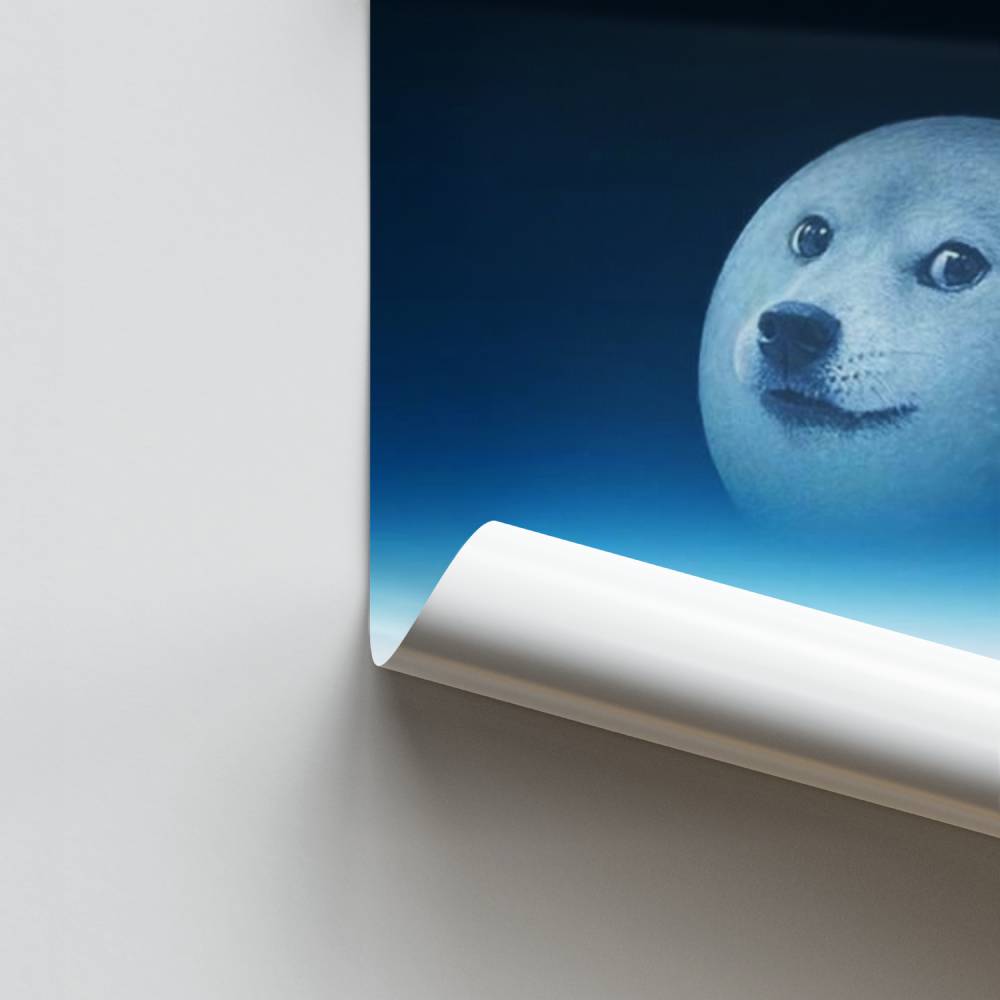 Poster Doge Lune