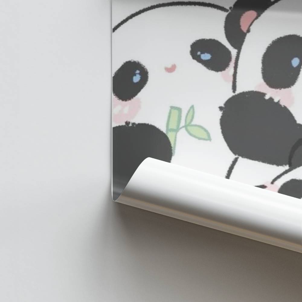 Poster Pandas Mignons