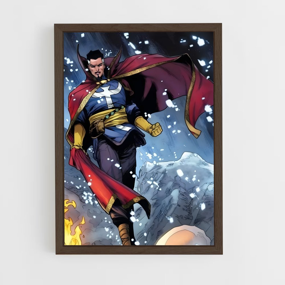 dr-strange-2 cadre Bois foncé