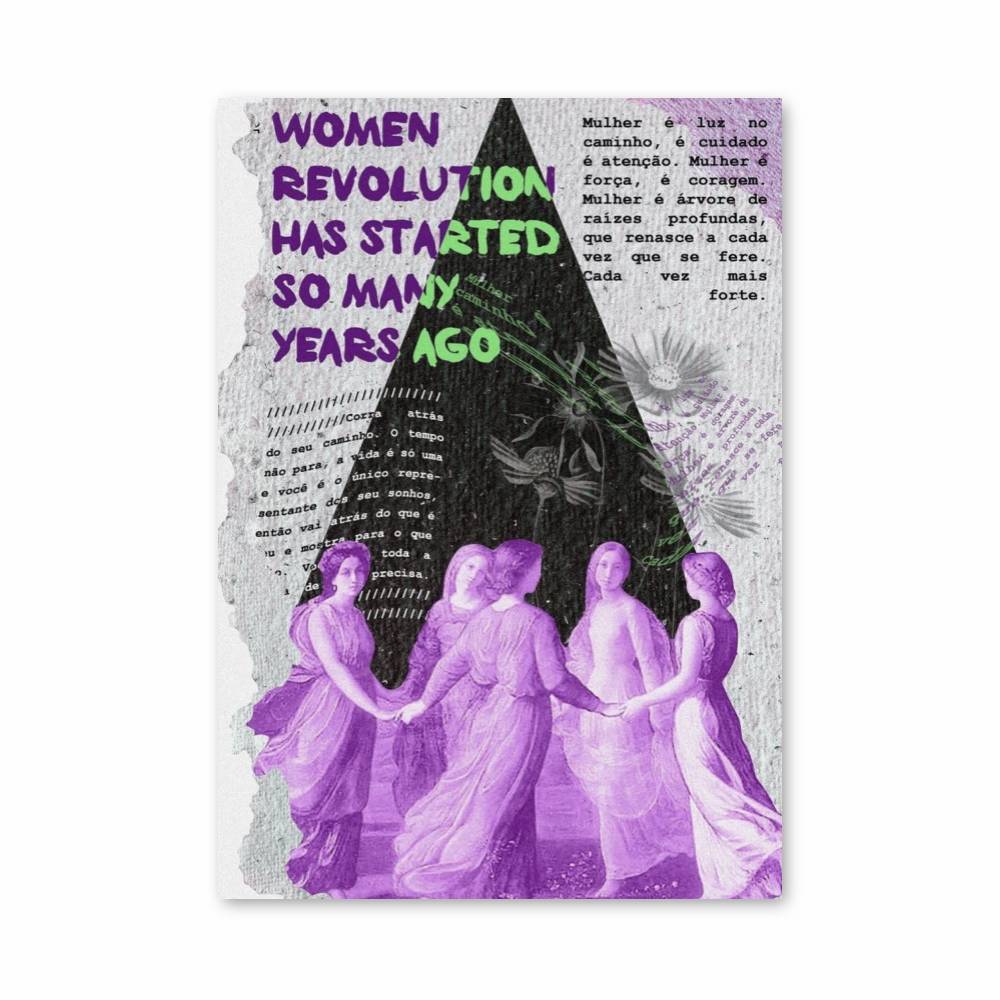 Poster Révolution Feministe