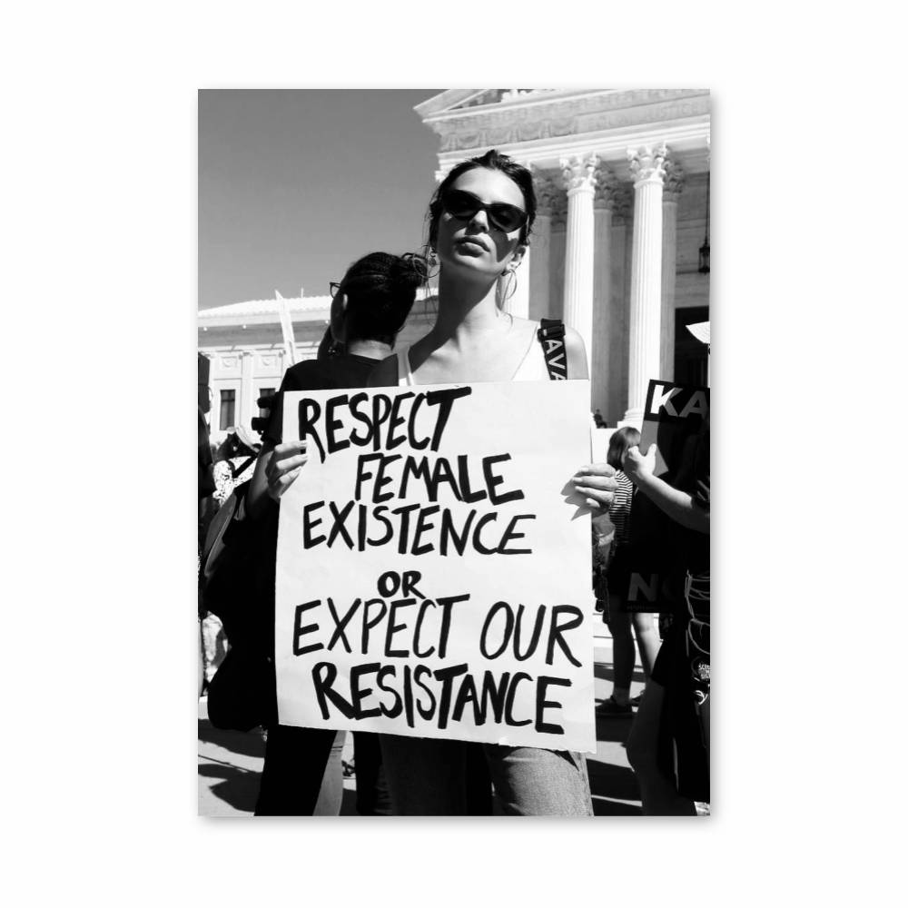 Poster Respect femme