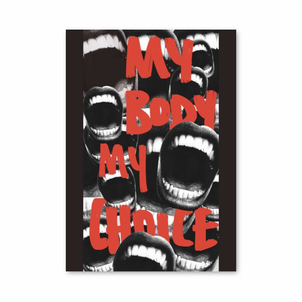 Poster Mon corps mon choix