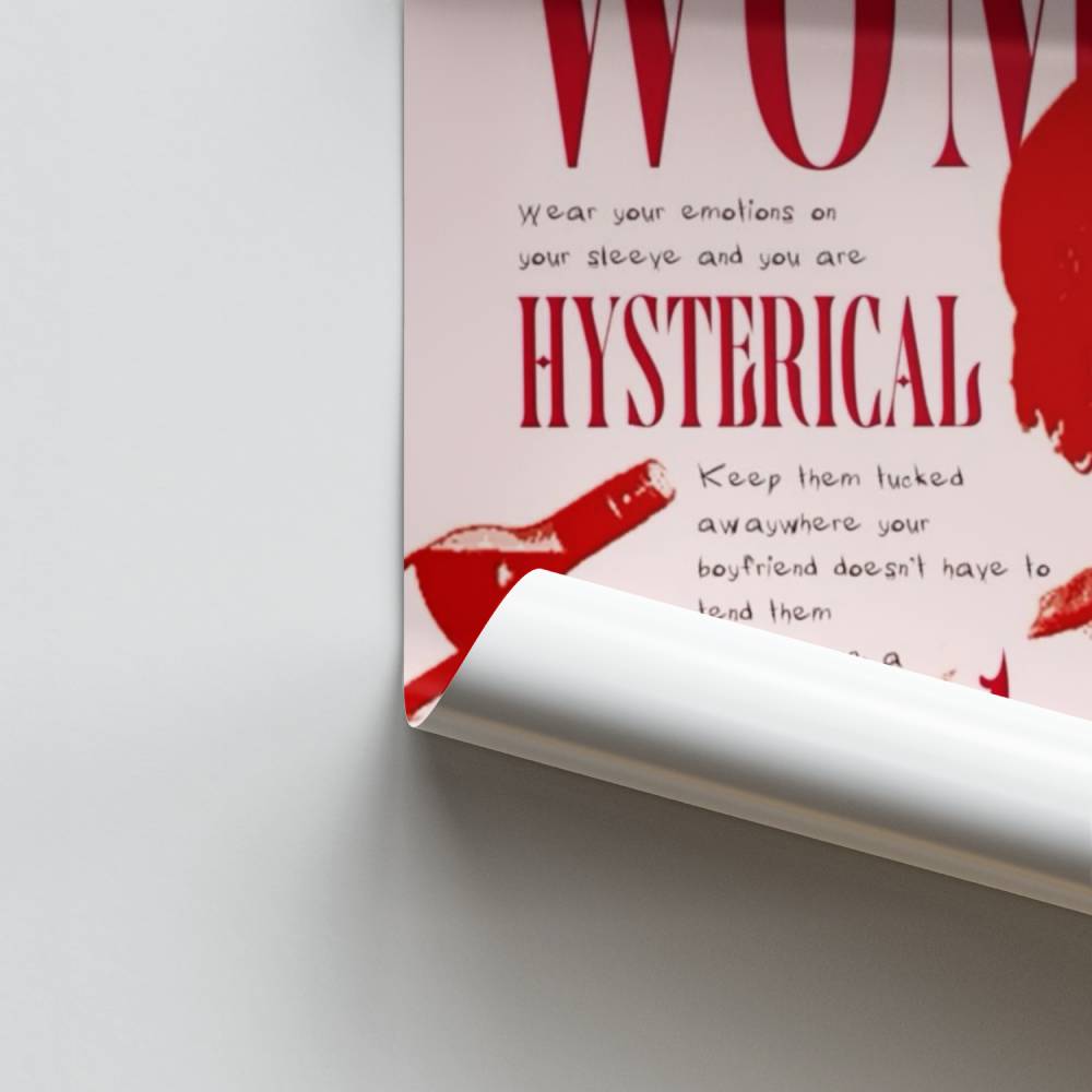 Poster Feministe Énervée