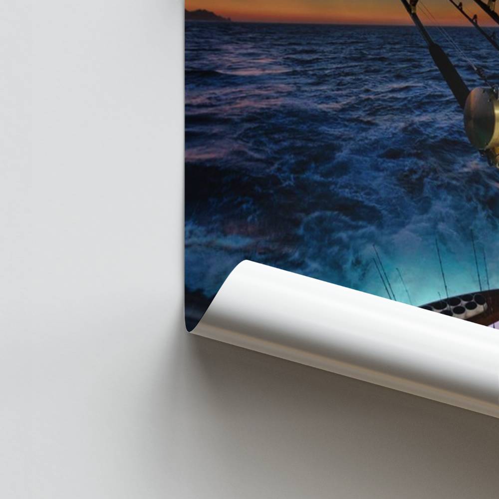 Poster Horizon Pêche