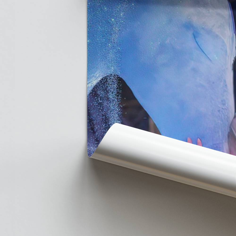 Poster Cheval de Glace