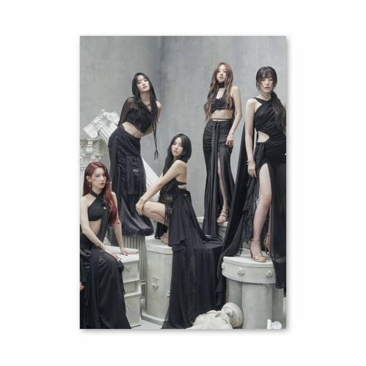 Poster Élégance Sombre