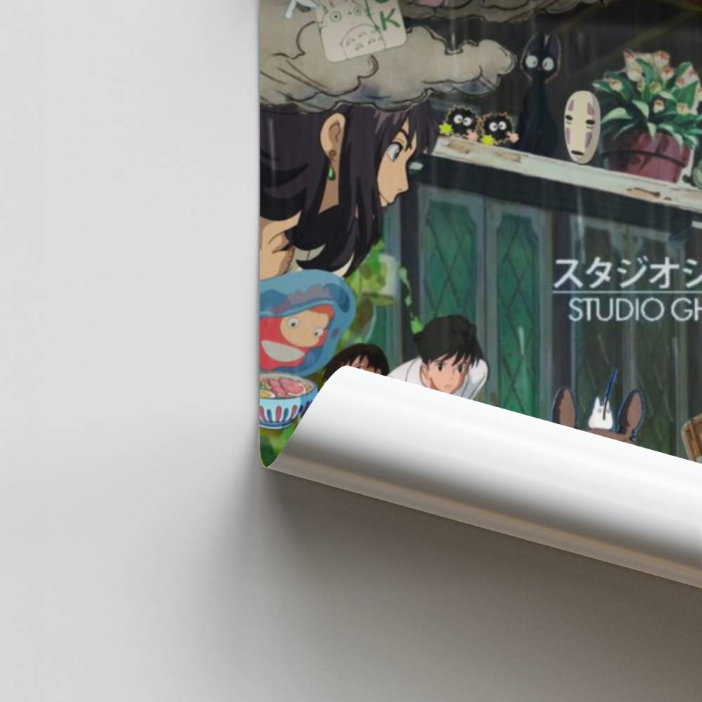 Poster Collage Totoro