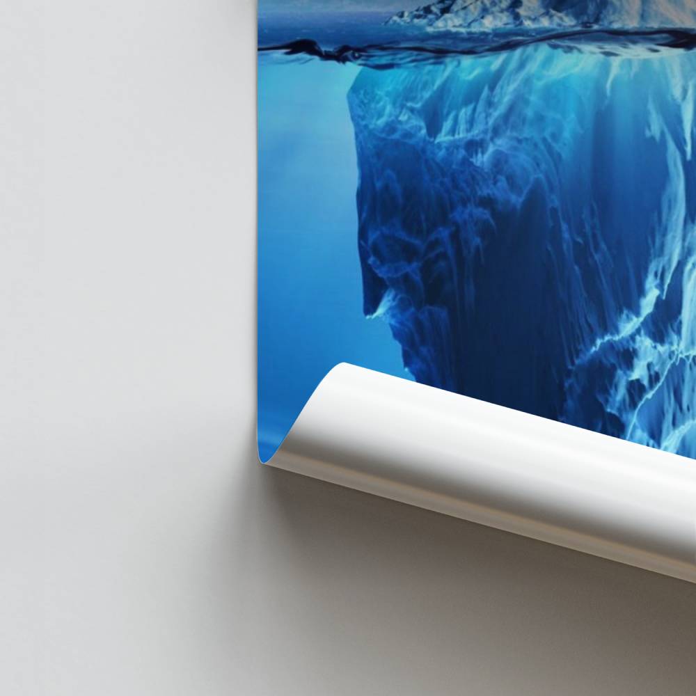 Poster Époustouflant Glacier